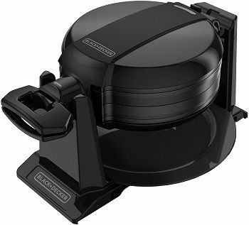 Black Decker WMD200B Double Flip Belgian Waffle Maker